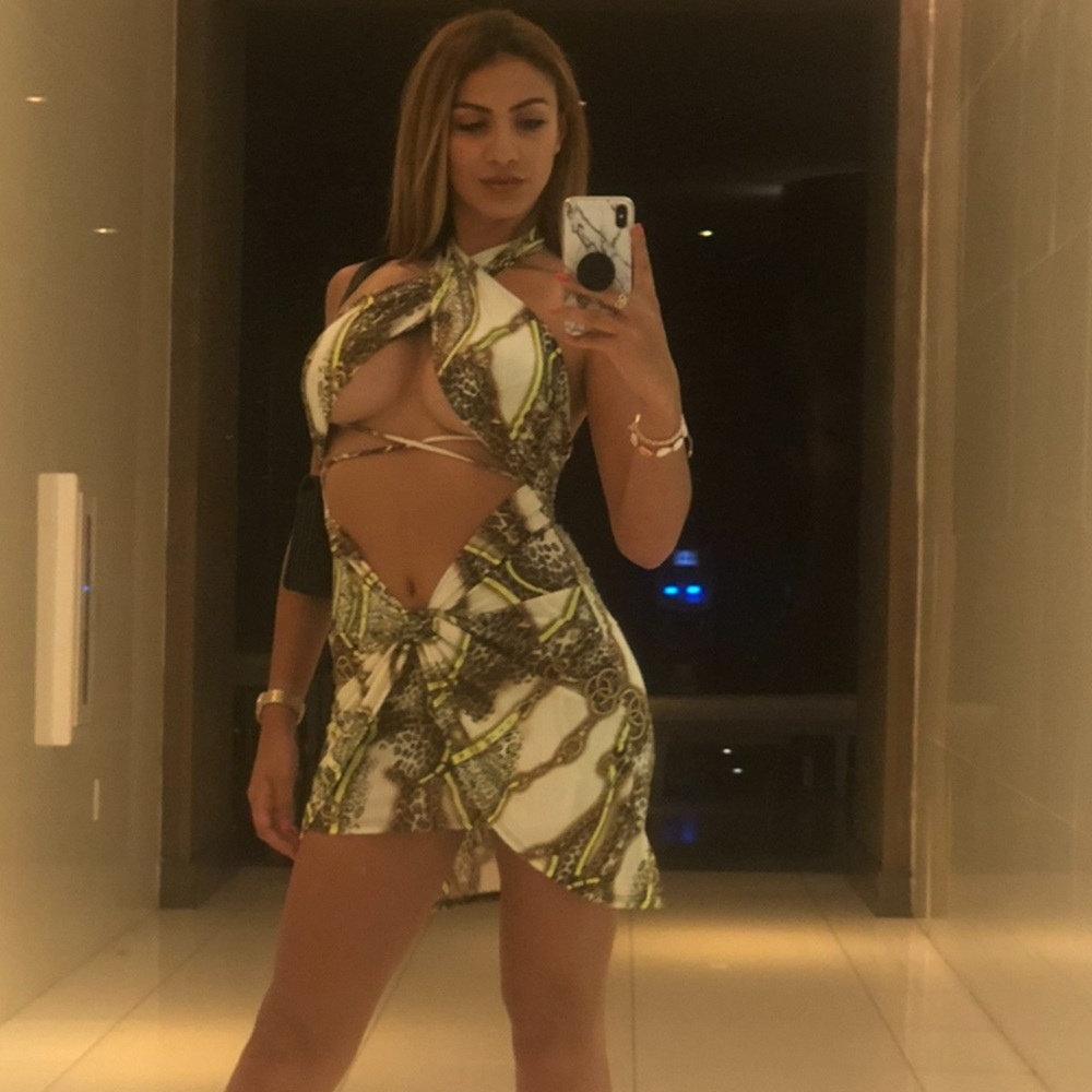 Sexy Patterned Dress